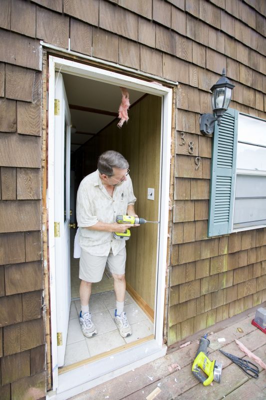 Outside Door Frame Repair